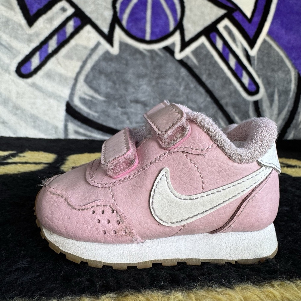 Size 3c - Nike MD Valiant SE TD Toddler Kids Sneaker Pink